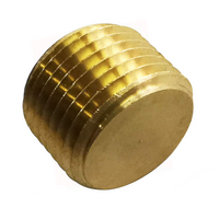109-N2 FLOFLEX BRASS PIPE FITTING PIPE PLUG 1/4" MALE NPT